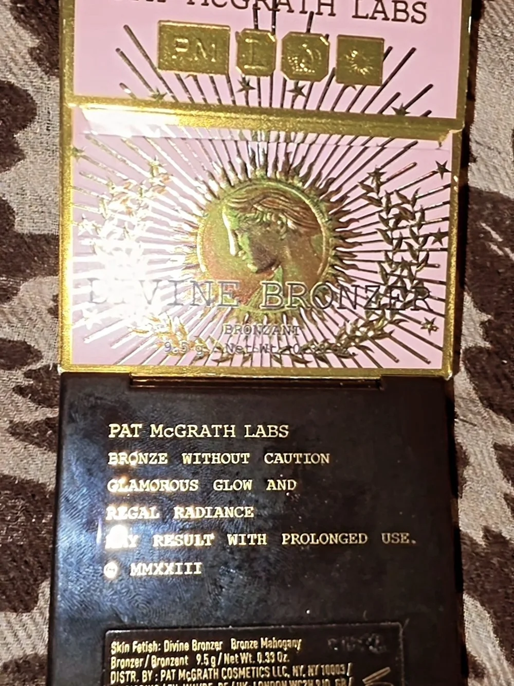 Pat McGrath Pink & Gold Divine Bronze Compact
